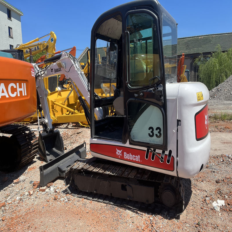 Miniescavatori usati Bobcat 331 Piccoli escavatori di pozzi di seconda mano
