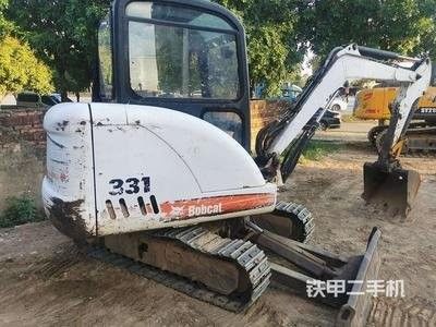 Miniescavatori usati Bobcat 331 Piccoli escavatori di pozzi di seconda mano