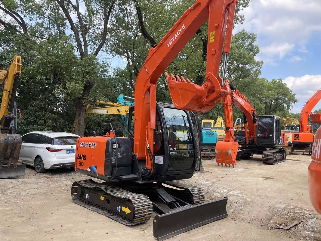 Vendere Alta qualità usato Hitachi ZX60 Mini escavatore usato giappone Hitachi escavatore ZX60 in vendita