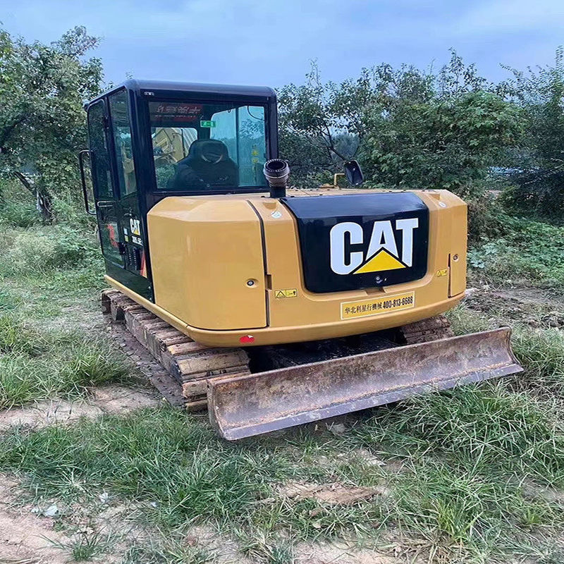Mini Scavatrice in buone condizioni Escavatrice di seconda mano da 5,5 tonnellate Mini CAT 305,5 Escavatrice da trascinamento