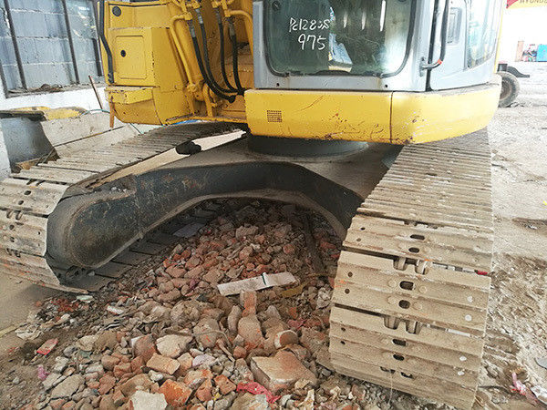 macchinari di ingegneria utilizzati komatsu pc128 escavatore 12 tonnellate pc128us scavatore da striscio pc128us-2 pc128us-8