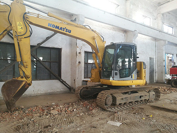 macchinari di ingegneria utilizzati komatsu pc128 escavatore 12 tonnellate pc128us scavatore da striscio pc128us-2 pc128us-8