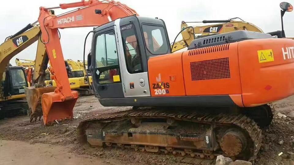 20 tonnellate usate Hitachi ZAXIS 200 retroescavatori caricatori escavatori minieri attrezzature pesanti scavatore imballaggio ZX200 Buone condizioni Prezzo finale Exc