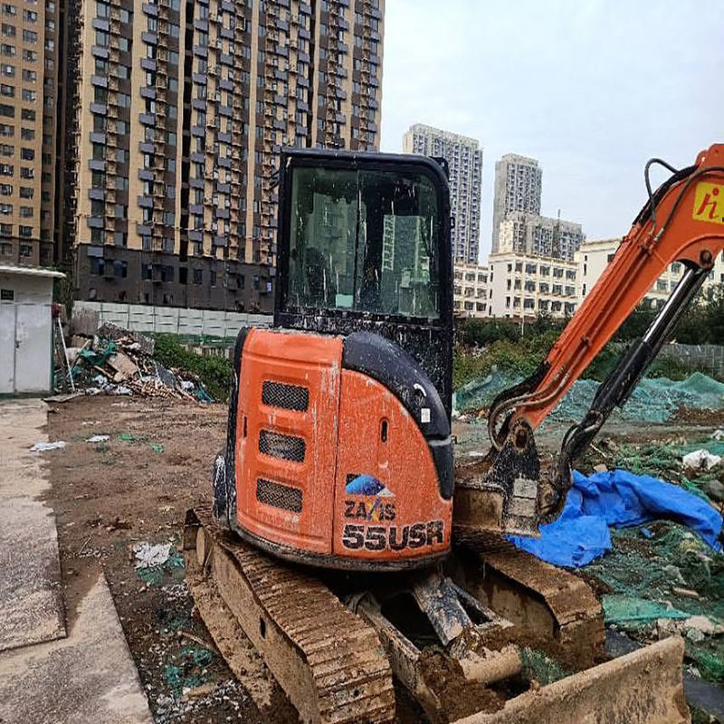 Escavatore giapponese di seconda mano Hitachi ZX55/ Usato Hitachi ZX55 ZX40 ZX60 Escavatore in vendita in buone condizioni di funzionamento a shang