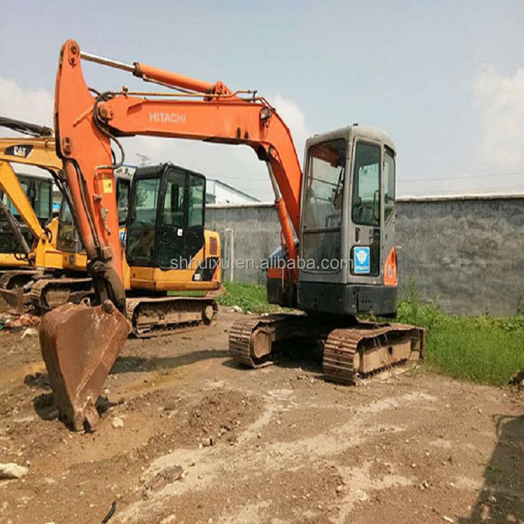 Hitachi in magazzino mini escavatore usato Hitachi 55 in vendita di seconda mano Hitachi 55 piccolo escavatore in buone condizioni
