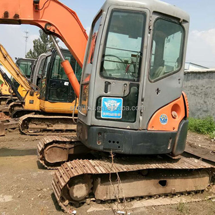 Hitachi in magazzino mini escavatore usato Hitachi 55 in vendita di seconda mano Hitachi 55 piccolo escavatore in buone condizioni