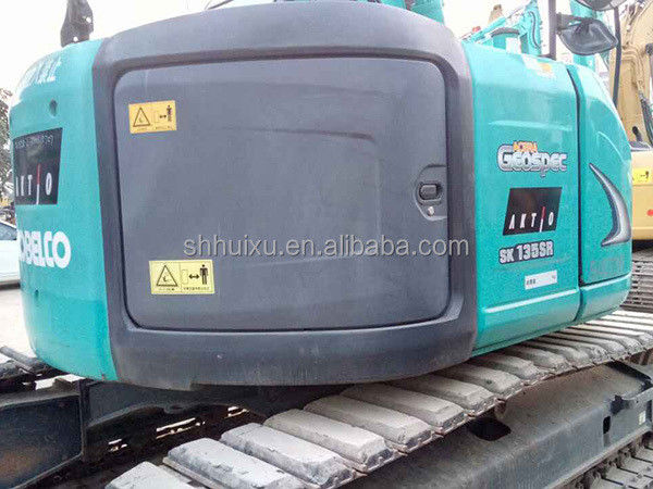 Best seller escavatore a strisce di seconda mano Kobelco135/ Usata macchina da scavo di buona qualità Kobelco135 in vendita