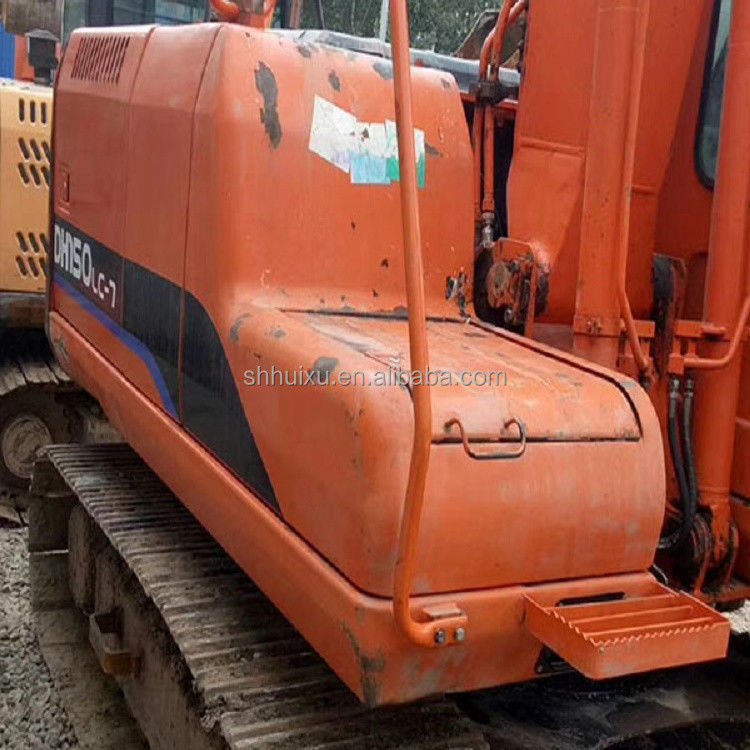 Scavatori a gomma idraulica usata Doosan DH150/Second hand Quality DOOSAN DH150 scavatore a basso prezzo in vendita
