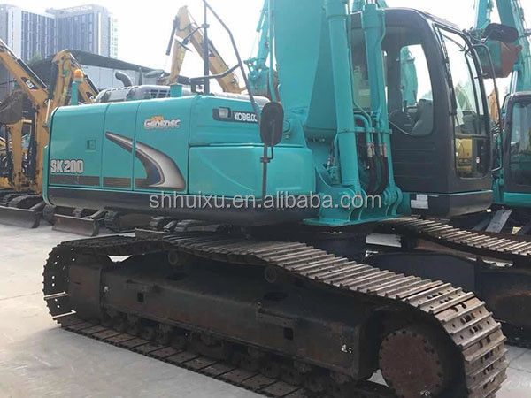 Kobelco SK200 Escavatore a trasloco di seconda mano più venduto Kobelco SK200/macchina di scavo di buona qualità usata Kobelco SK200 in vendita