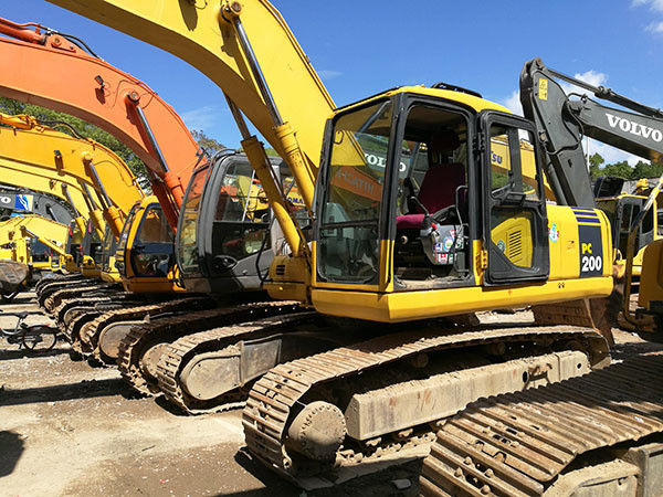 / Escavatori Komatsu originali, PC200, PC200 a buon mercato.