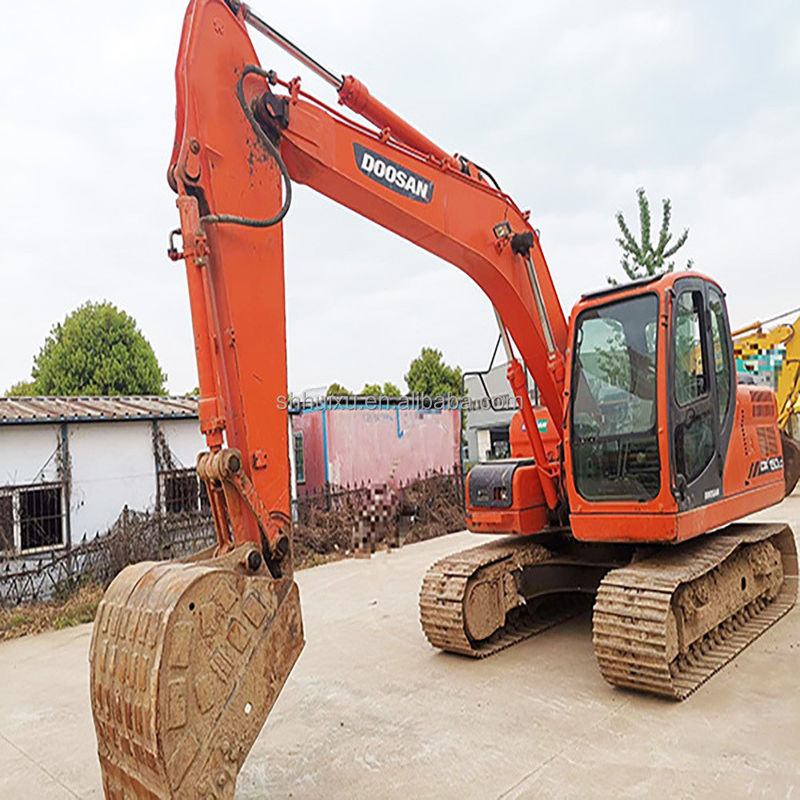 Escavatori di seconda mano di qualità DOOSAN DX150 con prezzo basso in vendita/macchina di scavo idraulica usata Doosan DX150