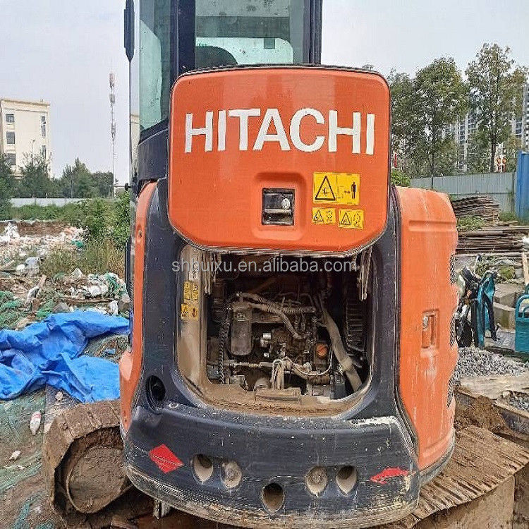 Hitachi in magazzino mini escavatore usato Hitachi EX55 in vendita mini escavatore di seconda mano Hitachi EX55 in buone condizioni