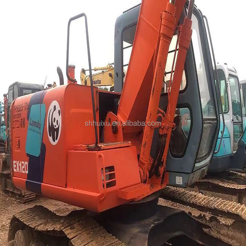 Hitachi vendita calda Usato Hitachi EX120 escavatore a striscia in vendita scavatore di seconda mano in buone condizioni
