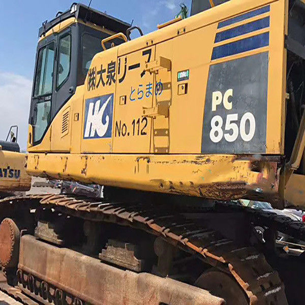 escavatore usato komatsu PC850 escavatore cambiamento braccio di roccia martello di frantumazione Komatsu escavatore
