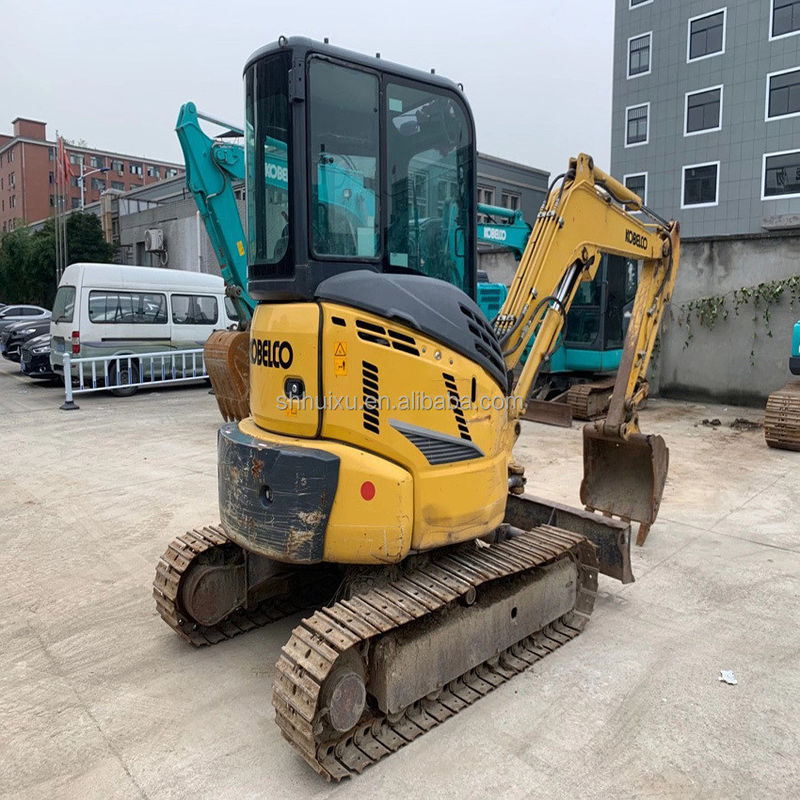 Escavatore idraulico crawler usato Kobelco35SR, mini di seconda mano scavatore di alta qualità KOBELCO35SR prezzo economico
