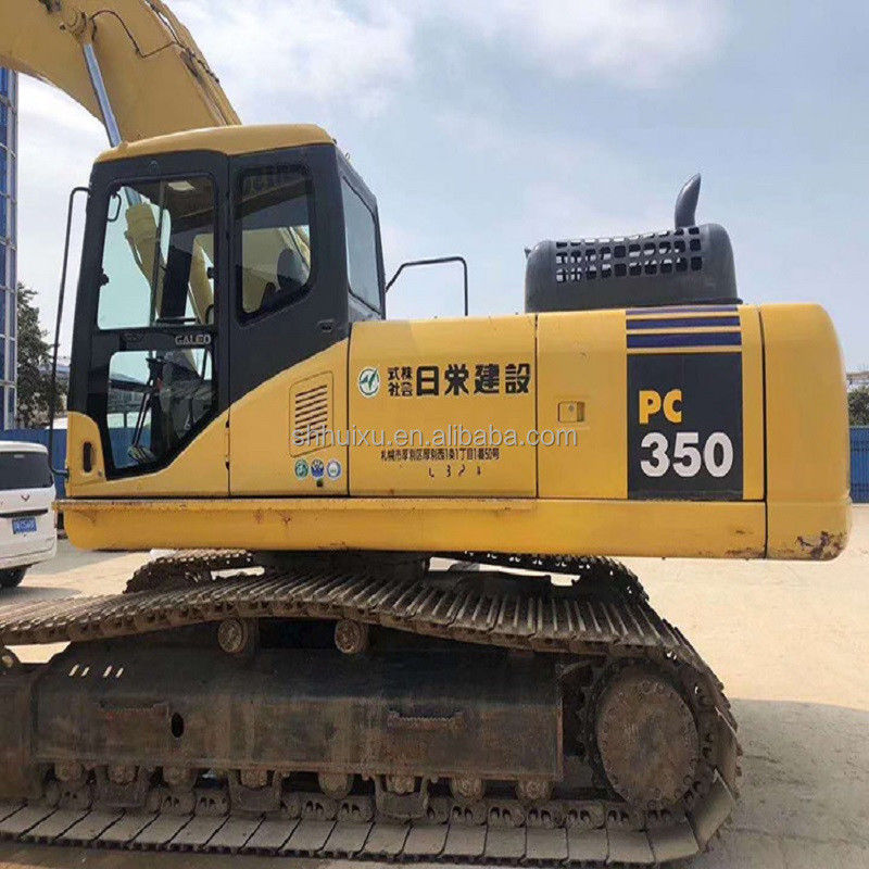 Komatsu Escavatore di seconda mano KOMATSU350-7 in buone condizioni / usato komatsu pc350-7 escavatore a strisce Komatsu Escavatore