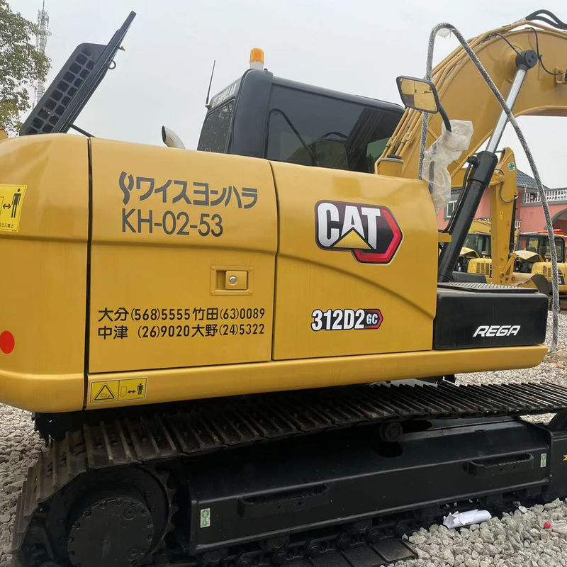 Escavatore idraulico usato CAT312D macchina da costruzione,escavatore di seconda mano CAT312D con buon funzionamento