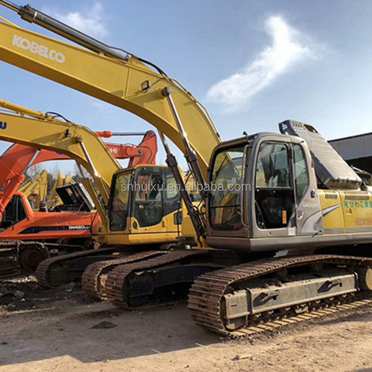 Kobelco SK200 best seller buona qualità usata macchina da scavo di seconda mano escavatore da strisciatore Kobelco SK210