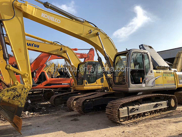 Kobelco SK200 best seller buona qualità usata macchina da scavo di seconda mano escavatore da strisciatore Kobelco SK210