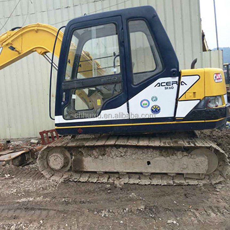 Escavatori idraulici usati Kobelco60-3, mini di seconda mano di alta qualità escavatori KOBELCO60-3 prezzo economico