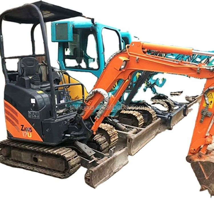 Hitachi vendita calda di seconda mano Piccolo escavatore da scavo in buone condizioni HITACHI 17 mini escavatore usato