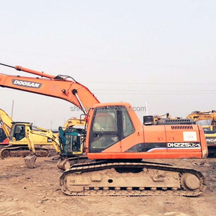 Doosan vendita a caldo più venduto usato Doosan DH225lc-7 escavatore a striscia/ DOOSAN225-7 origine coreana/ Usata macchina da scavo