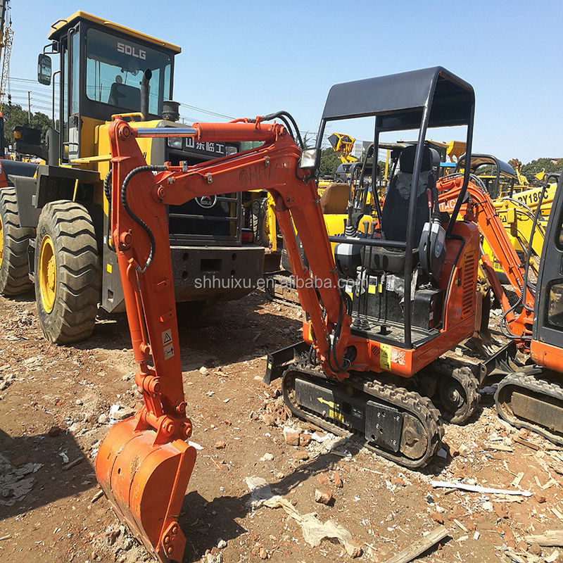 Hitachi in magazzino mini escavatore giapponese usato HITACHI 20-2 in vendita/seconda mano Piccolo escavatore a trascinamento in buone condizioni HITACHI 20-2