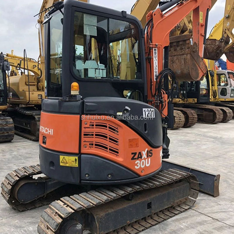 Hitachi in magazzino mini escavatore giapponese usato HITACHI 30 in vendita/seconda mano Piccolo escavatore a trascinamento in buone condizioni HITACHI 30