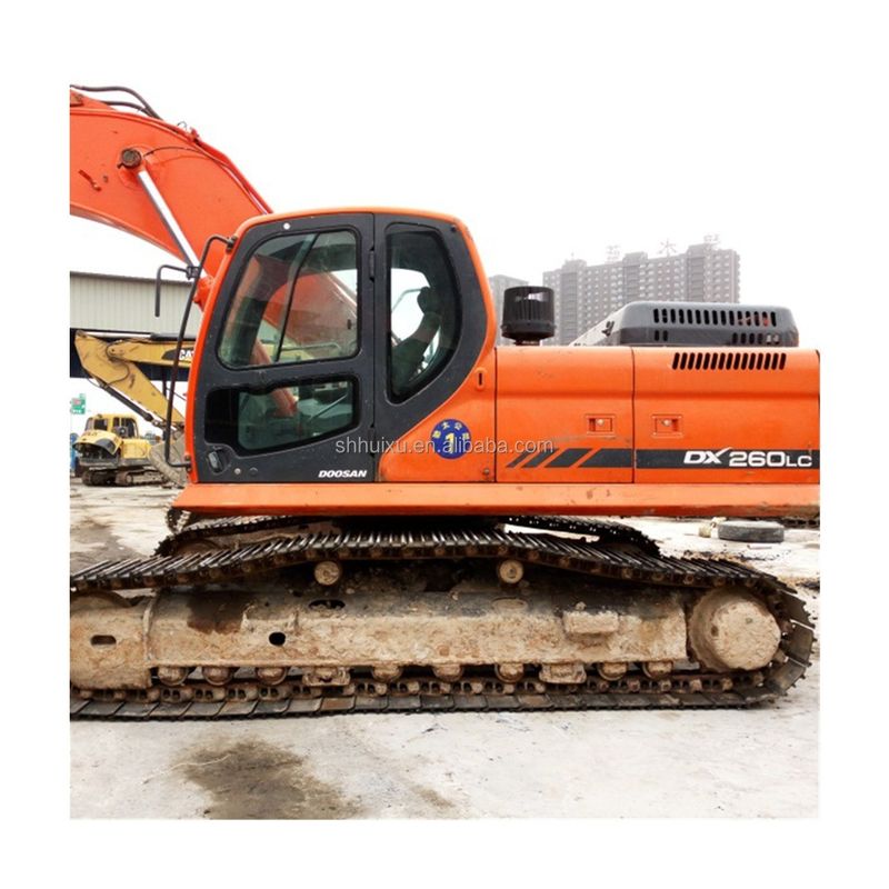 Doosan vendita calda eccellente qualità di seconda mano escavatore idraulico DOOSAN DX260 Corea origine/macchina di scavo usata migliore vendita buon prezzo