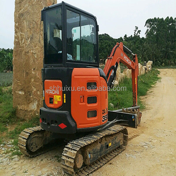Hitachi in magazzino mini escavatore giapponese usato HITACHI 35 in vendita/seconda mano Piccolo escavatore da trascinamento in buone condizioni HITACHI 35
