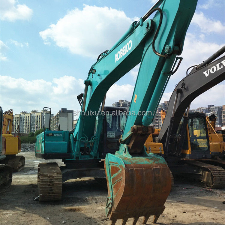 Kobelco SK200 Escavatore a striscia di seconda mano Kobelco SK250 Escavatrice usata prezzo basso