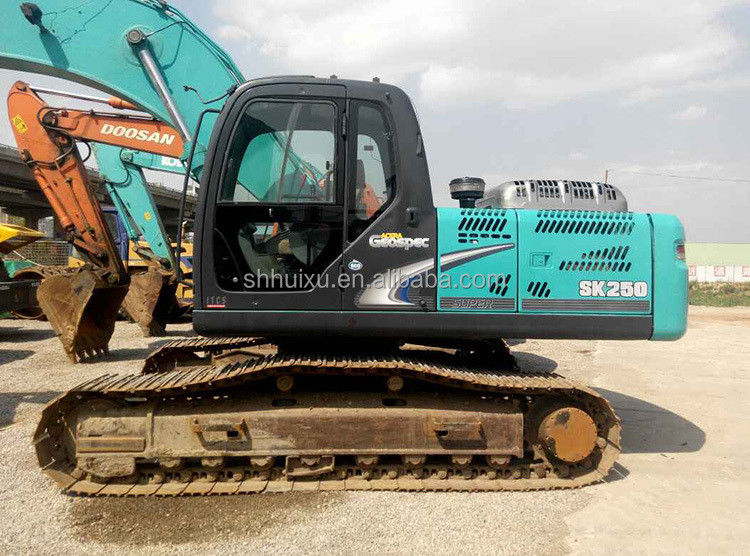 Kobelco SK200 Escavatore a striscia di seconda mano Kobelco SK250 Escavatrice usata prezzo basso