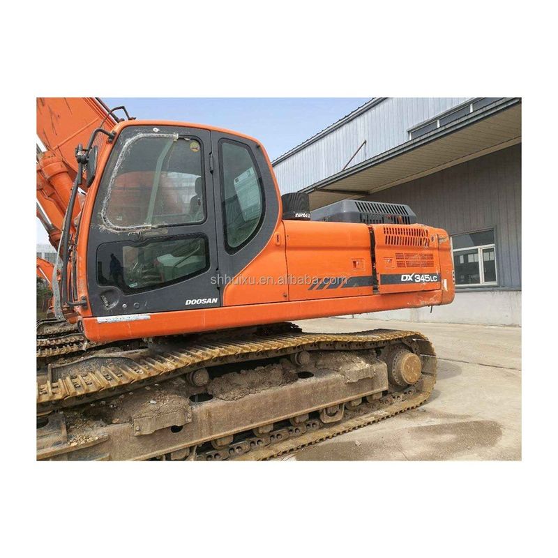 Doosan vendita calda eccellente qualità di seconda mano escavatore a trascinatore idraulico DOOSAN DX345 Corea origine/macchina di scavo usata migliore vendita buon prezzo