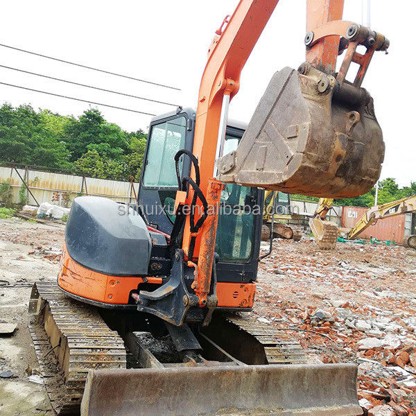 Hitachi in magazzino mini escavatore giapponese usato HITACHI 50 in vendita/seconda mano Piccolo escavatore a trascinamento in buone condizioni HITACHI 50