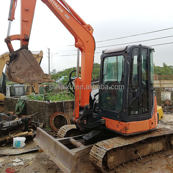 Hitachi in magazzino mini escavatore giapponese usato HITACHI 50 in vendita/seconda mano Piccolo escavatore a trascinamento in buone condizioni HITACHI 50