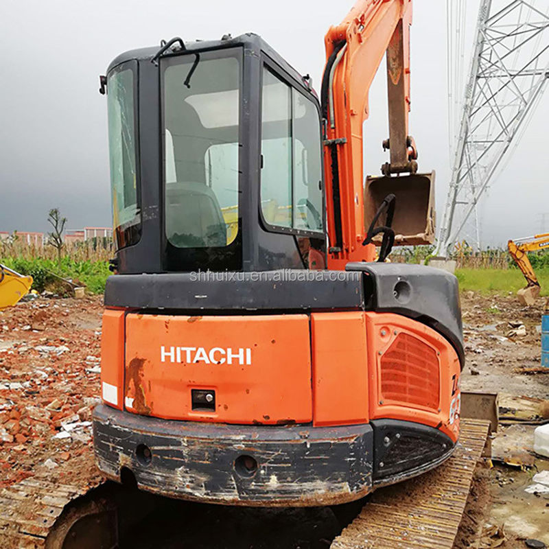 Hitachi in magazzino mini escavatore giapponese usato HITACHI 50 in vendita/seconda mano Piccolo escavatore a trascinamento in buone condizioni HITACHI 50