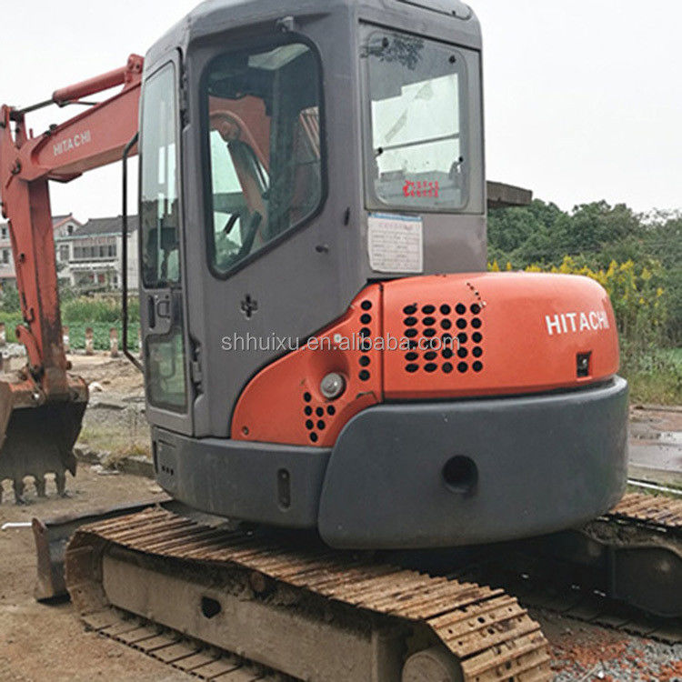 Hitachi in magazzino mini escavatore giapponese usato HITACHI 55 in vendita/seconda mano Piccolo escavatore a trascinamento in buone condizioni HITACHI 55