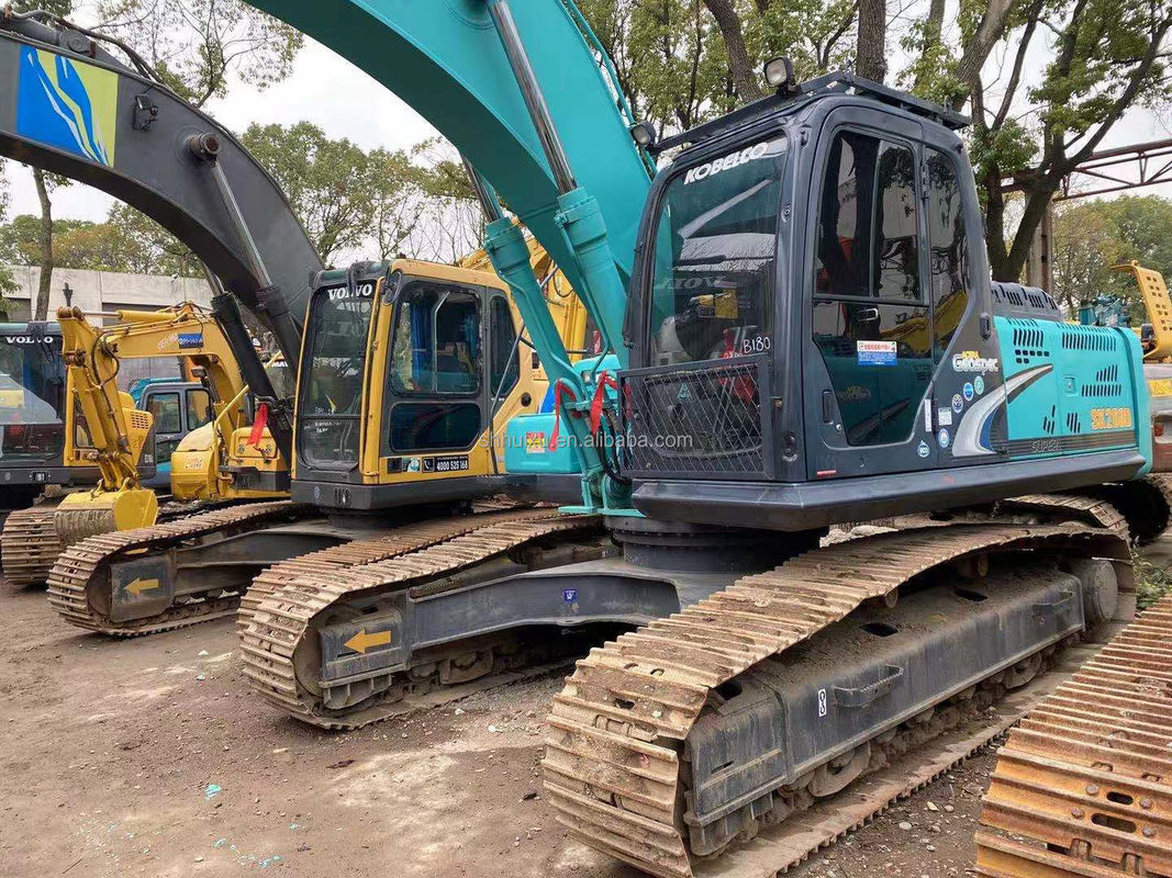 Kobelco SK200 Scavatrice usata Kobelco SK260 eccellente qualità escavatore a strisce di seconda mano