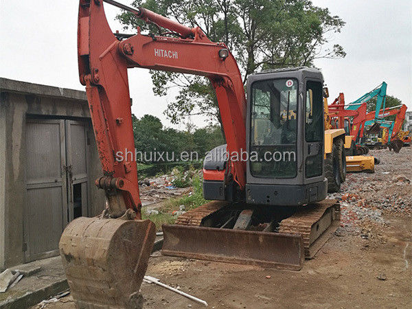 Hitachi in magazzino mini escavatore giapponese usato HITACHI 55 in vendita/seconda mano Piccolo escavatore a trascinamento in buone condizioni HITACHI 55