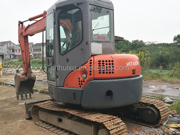Hitachi in magazzino mini escavatore giapponese usato HITACHI 55 in vendita/seconda mano Piccolo escavatore a trascinamento in buone condizioni HITACHI 55