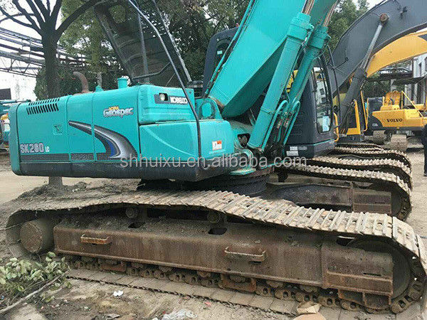 Kobelco SK200 Scavatrice usata Kobelco SK260 eccellente qualità escavatore a strisce di seconda mano