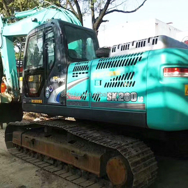 Kobelco SK200 Scavatrice usata Kobelco SK260 eccellente qualità escavatore a strisce di seconda mano