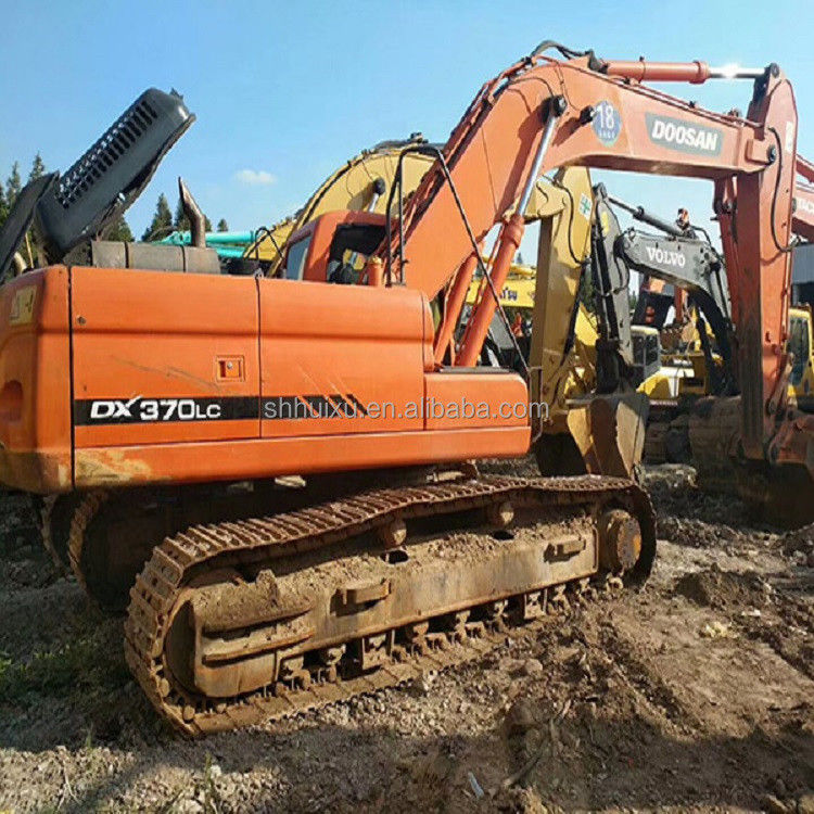 Doosan venduta a caldo eccellente qualità Escavatore idraulico di seconda mano DOOSAN DX370 origine coreana/macchina di scavo usata più venduta buon prezzo