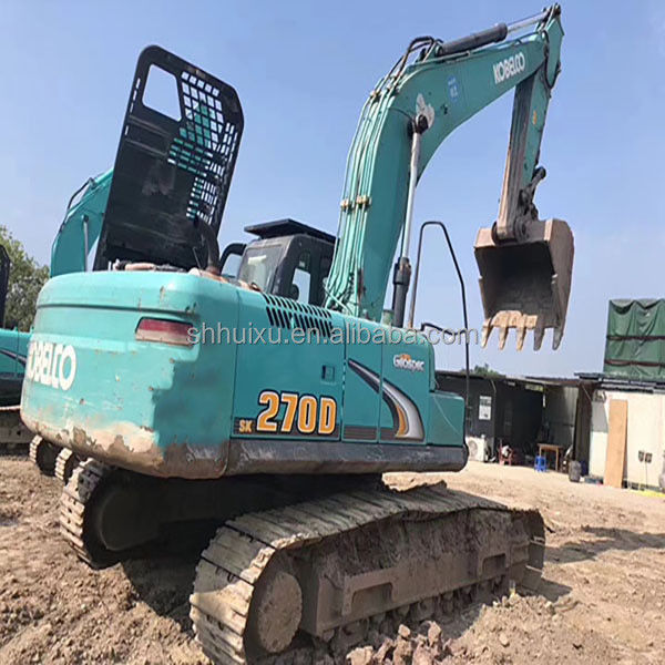 Kobelco SK200 eccellente qualità di seconda mano escavatore da strisciatore macchina da scavo usata Kobelco SK270D prezzo basso