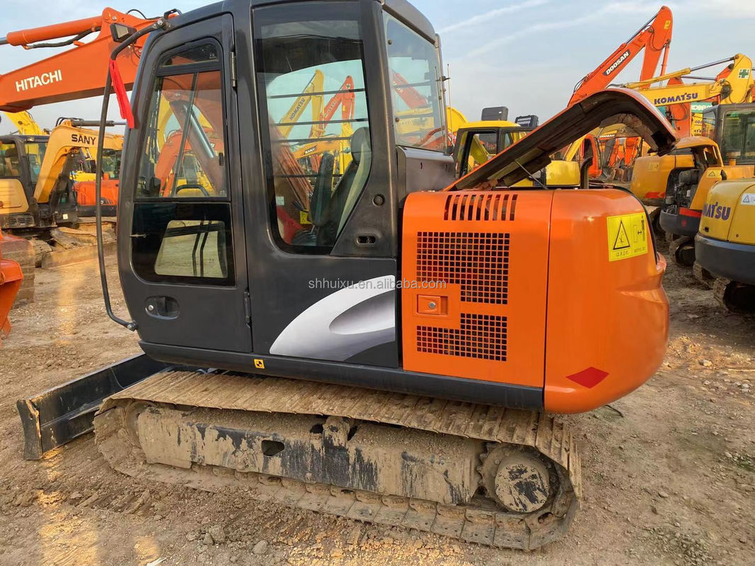 Hitachi in magazzino mini escavatore usato zx60 giappone anno 2019/seconda mano Piccolo escavatore da striscio in buone condizioni HITACHI 60