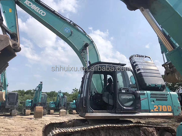 Kobelco SK200 eccellente qualità di seconda mano escavatore da strisciatore macchina da scavo usata Kobelco SK270D prezzo basso
