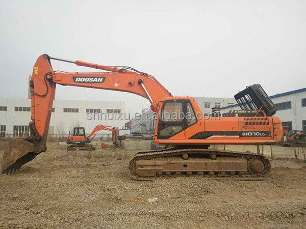 Doosan vendita calda più venduti di seconda mano idraulico scavatore rampicante DOOSAN DH370 Corea origine usato macchina da scavo