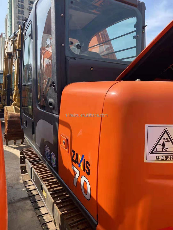 Hitachi in magazzino mini escavatore giapponese usato HITACHI 70 in vendita/seconda mano Piccolo escavatore a trascinamento in buone condizioni HITACHI 70