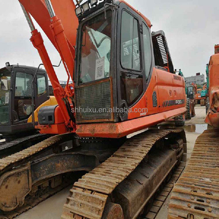 Doosan vendita calda più venduti di seconda mano scavatore idraulico DOOSAN DX380 Corea origine/usata macchina da scavo buon prezzo