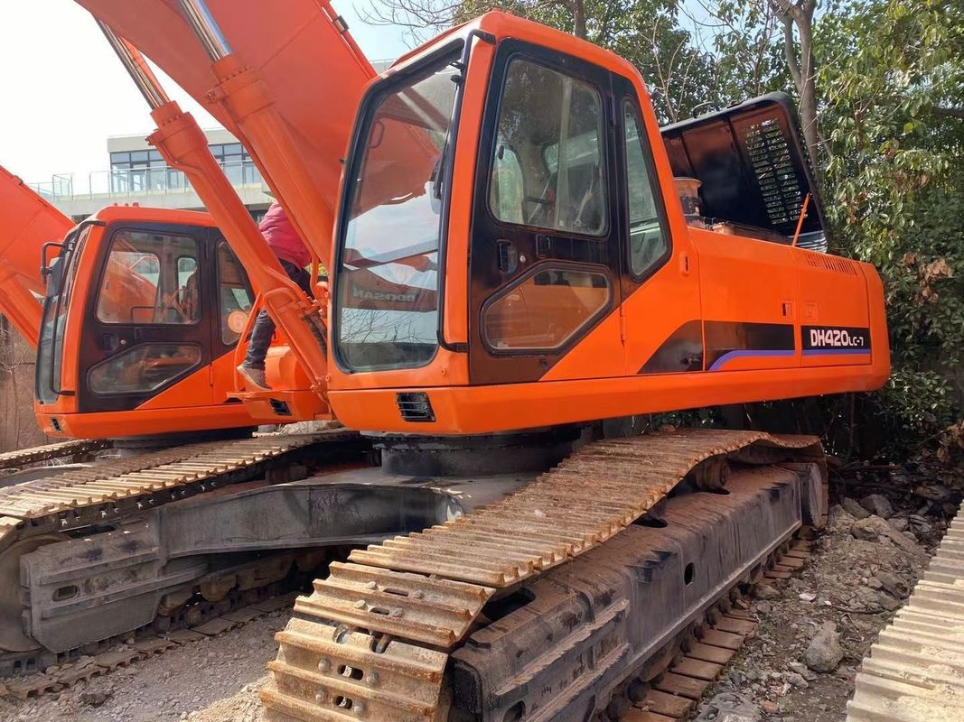 Doosan vendita calda eccellente qualità di seconda mano escavatore idraulico DOOSAN DH420 usato macchina da scavo più venduti